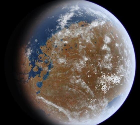 火星南极报告的含盐地下“湖”可能是火山岩