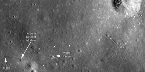 阿波罗14号错失的陨石坑