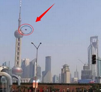 2006上海129UFO事件目击照片